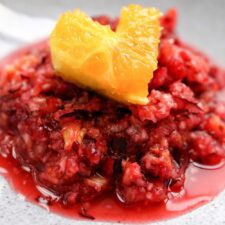 Fresh Cranberry Orange Relish