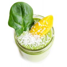 Dairy-Free Mango Coconut Green Smoothie