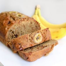Vegan Banana Nut & Chocolate Chip Bread