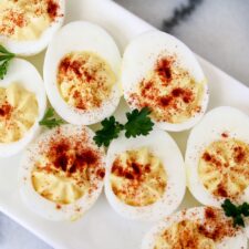 Sassy Deviled Eggs