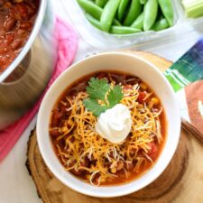 The Easiest Vegetarian Chili