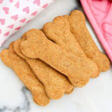 Homemade Peanut Butter and Pumpkin Dog Treats