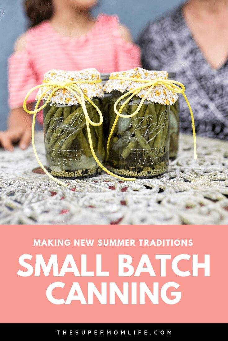 This year, we started a new tradition, thanks to Ball. #sponsored Small batch canning with Grandma. It's a great way to spend quality time, making memories in the kitchen. #Ball135