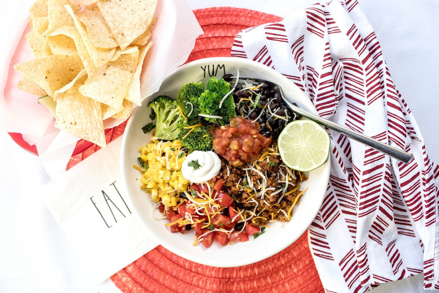 walmart, feeding america, fight hunger, spark change, 1 item 1 meal, 1 billion meals, taco bowl, taco, taco tuesday, taco bowl bar, vegetarian taco bowl, ultimate taco bowl, recipe, family friendly, kid approved