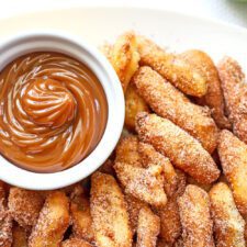 Cinnamon Sugar Apple Fries