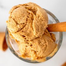 Pumpkin Spice Latte No Churn Ice Cream