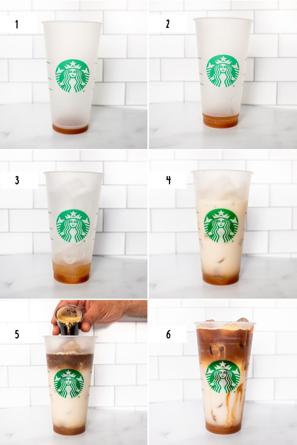 How To Make An Iced Caramel Macchiato