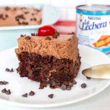 Chocolate Très Leches Cake