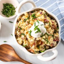 Loaded Smashed Potatoes