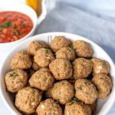 Healthier Oven-Baked Meatballs