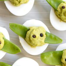 Baby Yoda Deviled Eggs