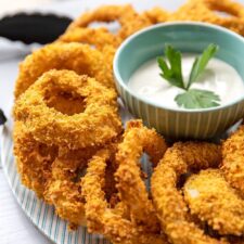 Air Fryer Doritos Onion Rings