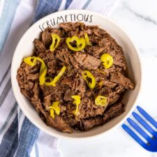 Slow Cooker Mississippi Pot Roast