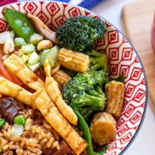 Easy BBQ Vegetable Stir Fry
