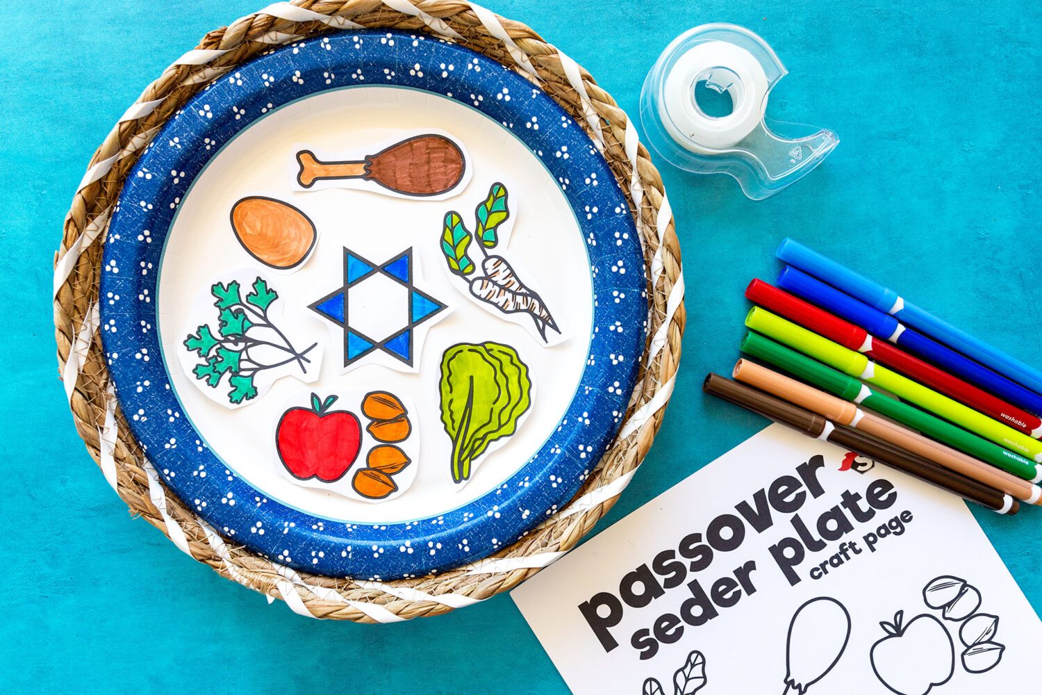 Passover paper clearance plates