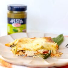 Veggie Pesto Lasagna