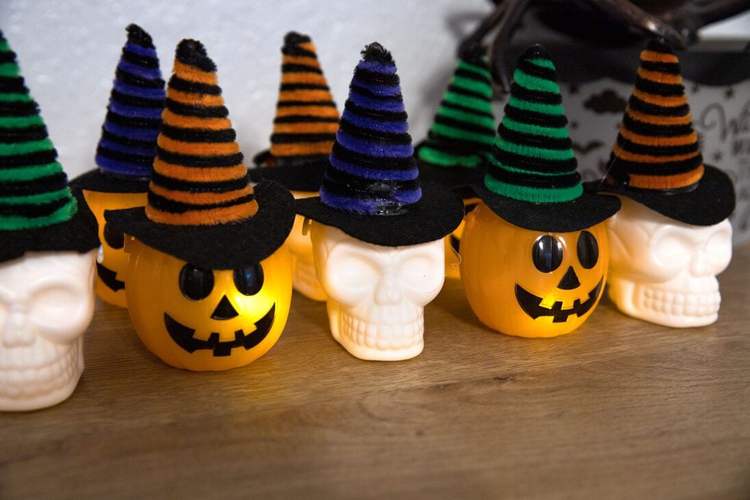 Halloween mini bucket lights