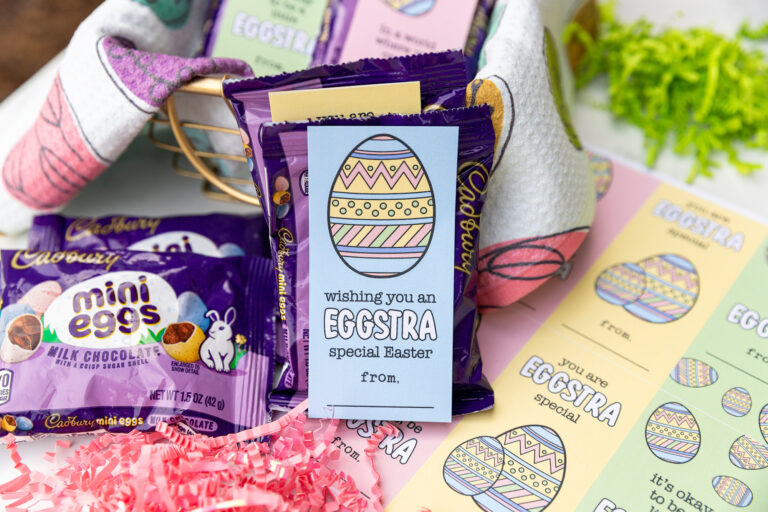 Eggstra Special Easter Printable Cards - The Super Mom Life