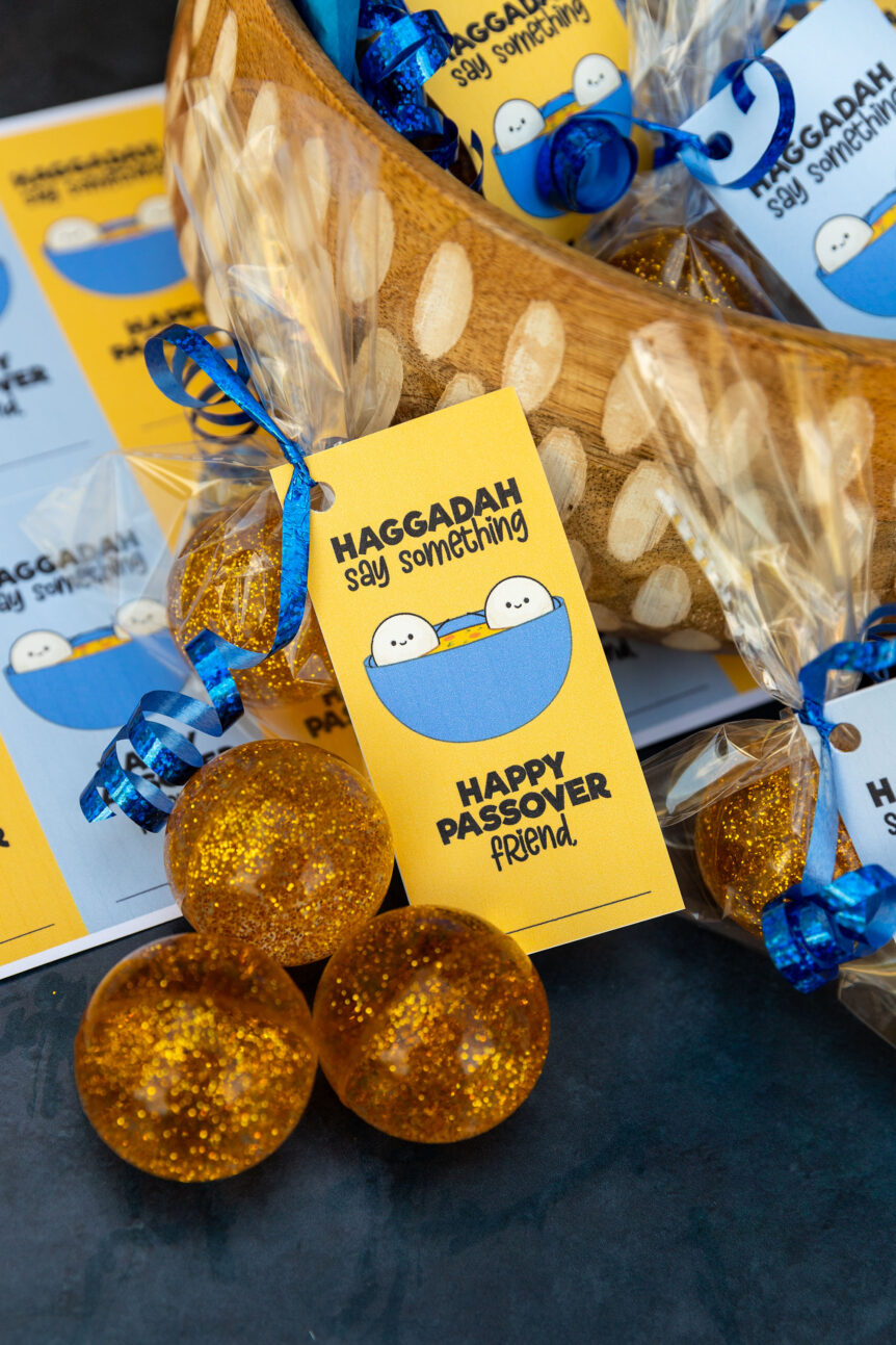 Haggadah Say Something Passover Printable Cards - The Super Mom Life