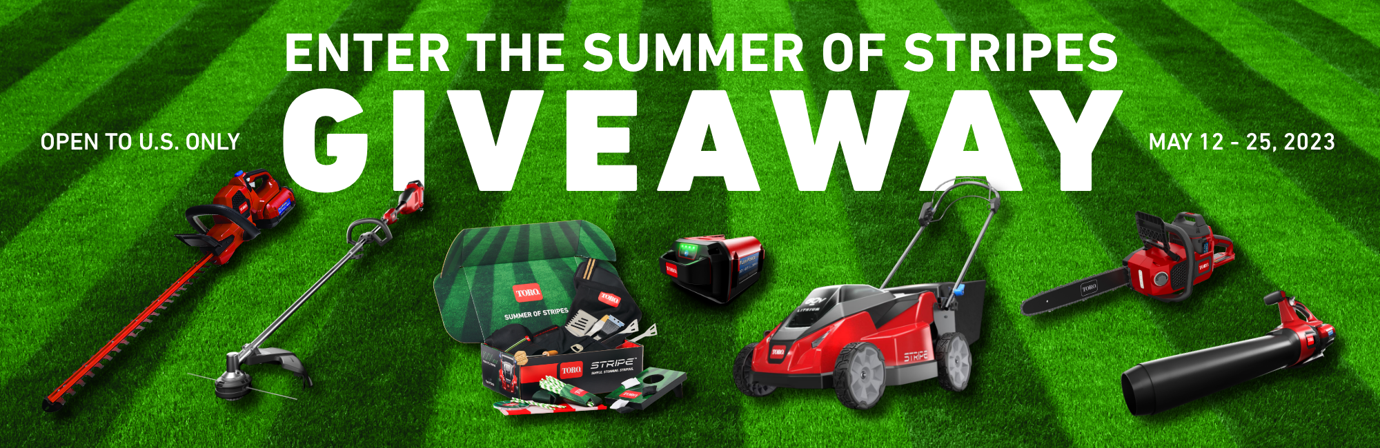 Enter the Toro Summer of Stripes Giveaway The Super Mom Life