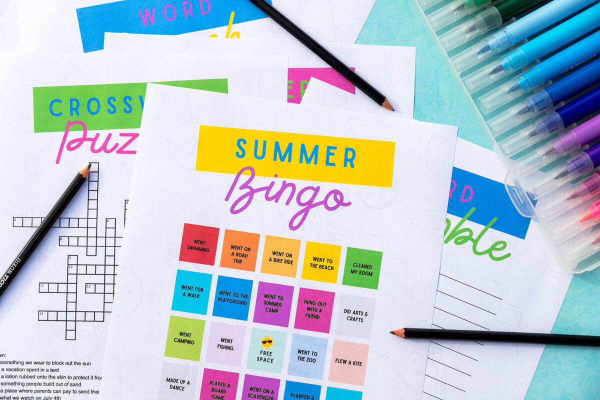 Summer Printable Bundle - The Super Mom Life