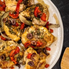 Slow Cooker Mediterranean Chicken