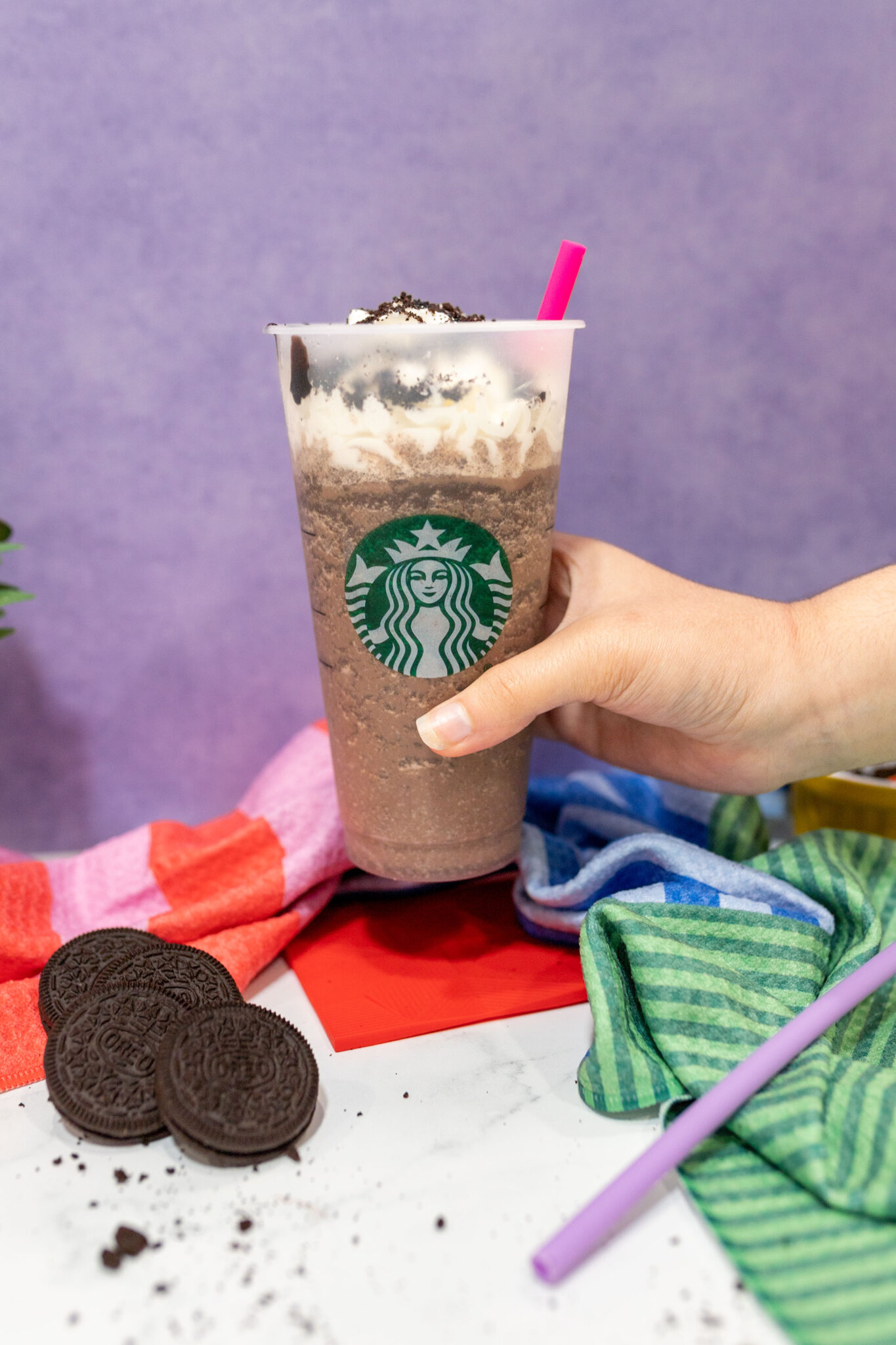 Starbucks Mocha Cookie Crumble Frappuccino Copycat Recipe - The Super