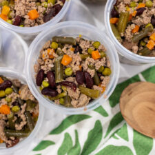 Easy Homemade Dog Food in Slow Cooker