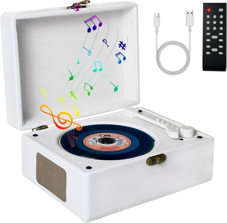 This CD player is both a speaker that can play CDs and a speaker with HIFI sound quality that can be connected to your Bluetooth. Perfect addition for this teen gift guide.