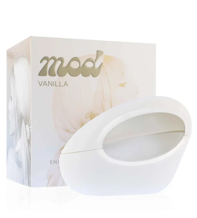 Ariana Grande Mod Vanilla perfume with a sweet gourmand fragrance